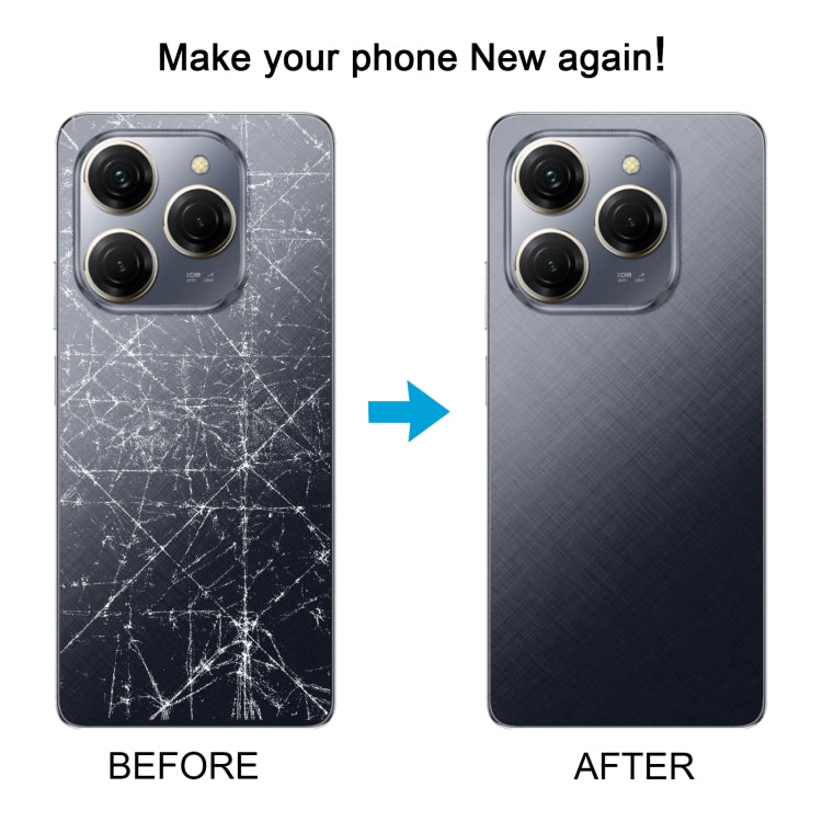 For Tecno Spark 20 Pro Original Battery Back Cover (Black) - Back Cover by PMc TechLife | Online Shopping South Africa | PMc TechLife | Buy Now Pay Later Mobicred