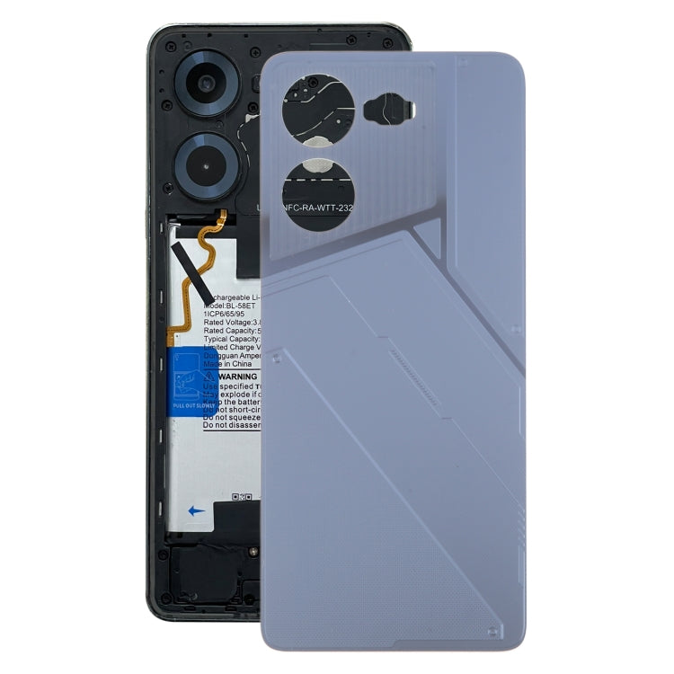 For Tecno Pova 5 4G Original Battery Back Cover(Black) - Back Cover by PMc TechLife | Online Shopping South Africa | PMc TechLife | Buy Now Pay Later Mobicred