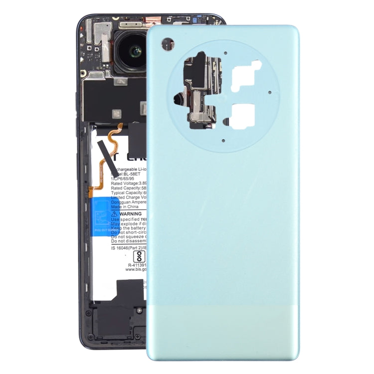 For Infinix Zero 40 4G X6860 Original Battery Back Cover(Bright Green) - Back Cover by PMc TechLife | Online Shopping South Africa | PMc TechLife | Buy Now Pay Later Mobicred