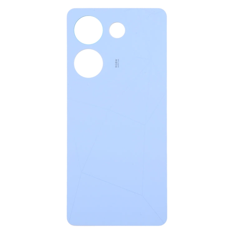 For Tecno Camon 20 Pro Original Battery Back Cover(Blue) - Back Cover by PMC TechLife | Online Shopping South Africa | PMC TechLife | Buy Now Pay Later Mobicred