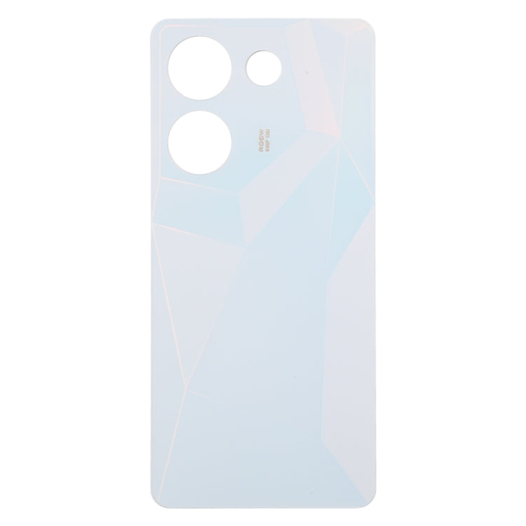 For Tecno Camon 20 Pro Original Battery Back Cover(White) - Back Cover by PMC TechLife | Online Shopping South Africa | PMC TechLife | Buy Now Pay Later Mobicred