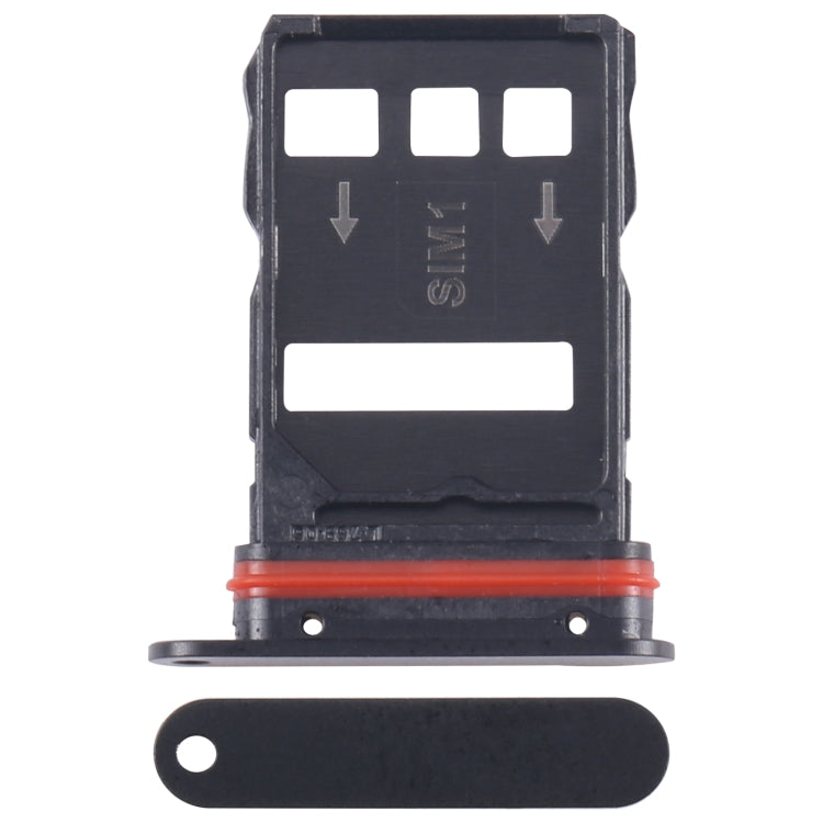 For ZTE nubia Red Magic 9 Pro NX769J SIM Card Tray + SIM Card Tray (Black) - For ZTE by PMC TechLife | Online Shopping South Africa | PMC TechLife | Buy Now Pay Later Mobicred