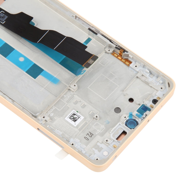 For Xiaomi Poco X6 Neo Original LCD Screen Digitizer Full Assembly with Frame (Orange) - LCD Screen by PMC TechLife | Online Shopping South Africa | PMC TechLife | Buy Now Pay Later Mobicred