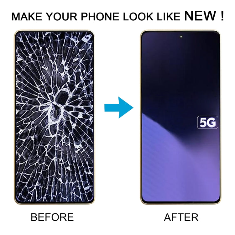 For Xiaomi Poco X6 Neo Original LCD Screen Digitizer Full Assembly with Frame (Orange) - LCD Screen by PMC TechLife | Online Shopping South Africa | PMC TechLife | Buy Now Pay Later Mobicred
