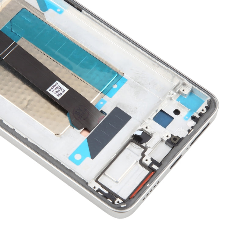 For Xiaomi Redmi Turbo 3 Original LCD Screen Digitizer Full Assembly with Frame (Silver) - LCD Screen by PMC TechLife | Online Shopping South Africa | PMC TechLife | Buy Now Pay Later Mobicred