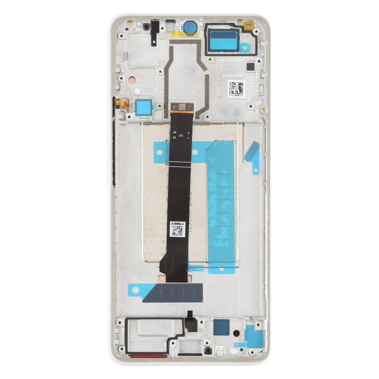For Xiaomi Redmi Turbo 3 Original LCD Screen Digitizer Full Assembly with Frame (White) - LCD Screen by PMC TechLife | Online Shopping South Africa | PMC TechLife | Buy Now Pay Later Mobicred