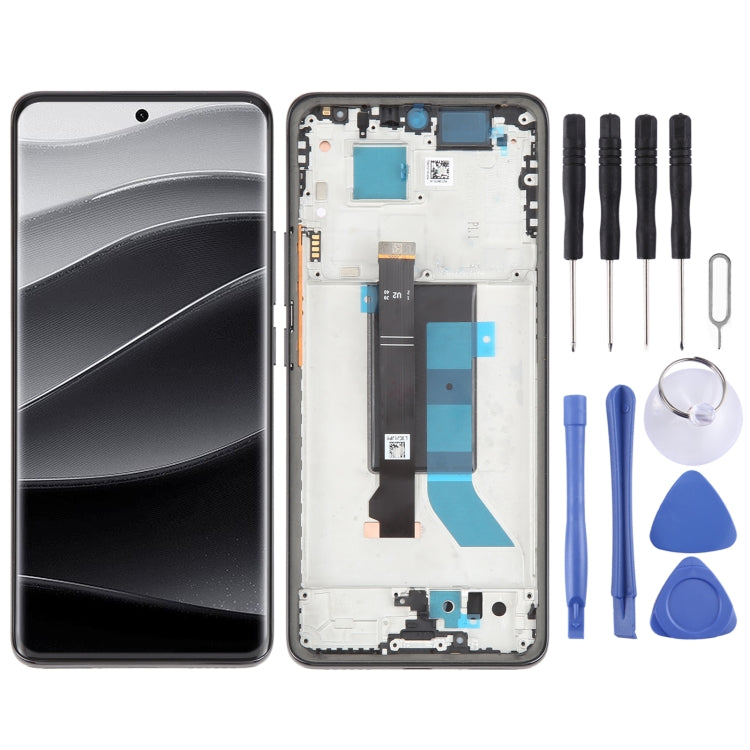 For Xiaomi Redmi Note 14 Pro 5G Original LCD Screen Digitizer Full Assembly with Frame (Black) - LCD Screen by PMC TechLife | Online Shopping South Africa | PMC TechLife | Buy Now Pay Later Mobicred