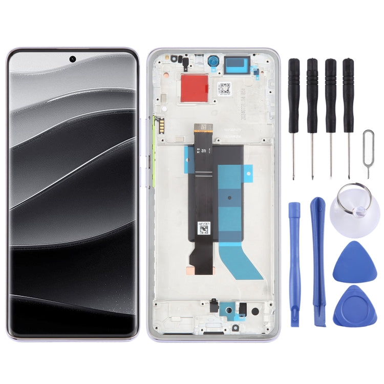 For Xiaomi Redmi Note 14 Pro+ 5G Original LCD Screen Digitizer Full Assembly with Frame (Purple) - LCD Screen by PMC TechLife | Online Shopping South Africa | PMC TechLife | Buy Now Pay Later Mobicred