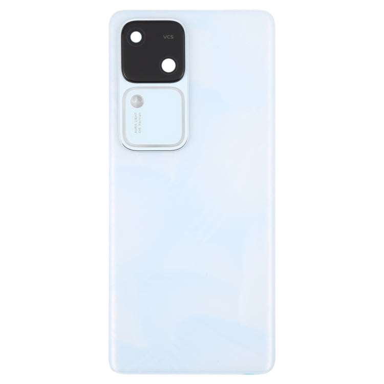 For vivo S18 5G Original Battery Back Cover with Camera Lens Cover(White) - Back Cover by PMC TechLife | Online Shopping South Africa | PMC TechLife | Buy Now Pay Later Mobicred