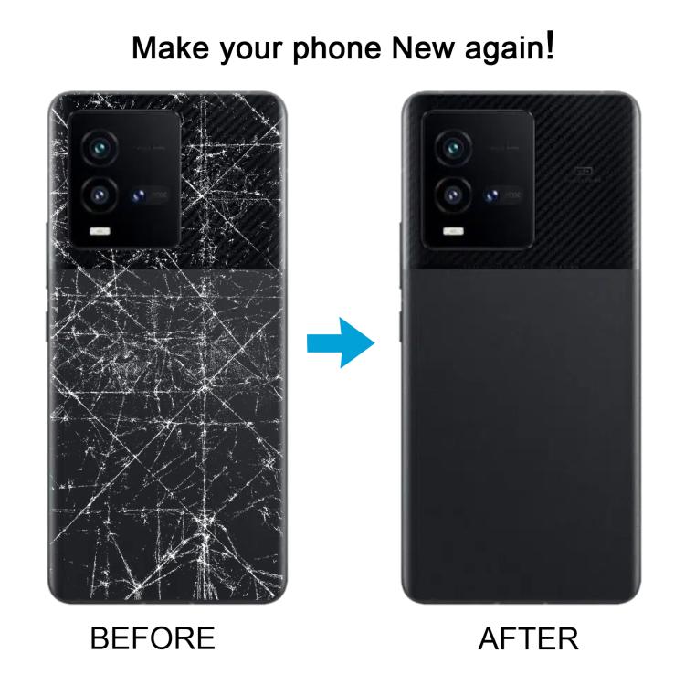 For vivo iQOO 10 OEM Battery Back Cover(Black) - Back Cover by PMc TechLife | Online Shopping South Africa | PMc TechLife | Buy Now Pay Later Mobicred
