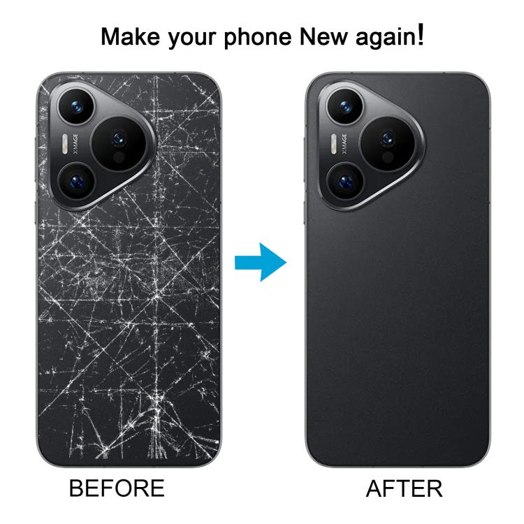 For Huawei Pura 70 Pro OEM Battery Back Cover(Black) - Back Cover by PMc TechLife | Online Shopping South Africa | PMc TechLife | Buy Now Pay Later Mobicred