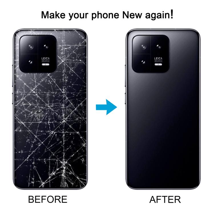 For Xiaomi 13 OEM Battery Back Cover(Black) - Back Cover by PMc TechLife | Online Shopping South Africa | PMc TechLife | Buy Now Pay Later Mobicred