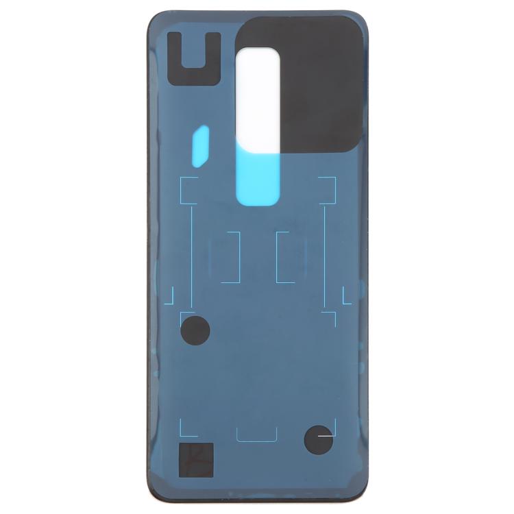 For ZTE nubia Red Magic 7 NX679J Glass Battery Back Cover(Black) - For ZTE by PMC TechLife | Online Shopping South Africa | PMC TechLife | Buy Now Pay Later Mobicred
