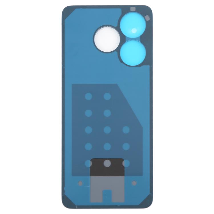 For ZTE Axon 60 Lite Glass Battery Back Cover with Adhesive(Blue) - For ZTE by PMC TechLife | Online Shopping South Africa | PMC TechLife | Buy Now Pay Later Mobicred