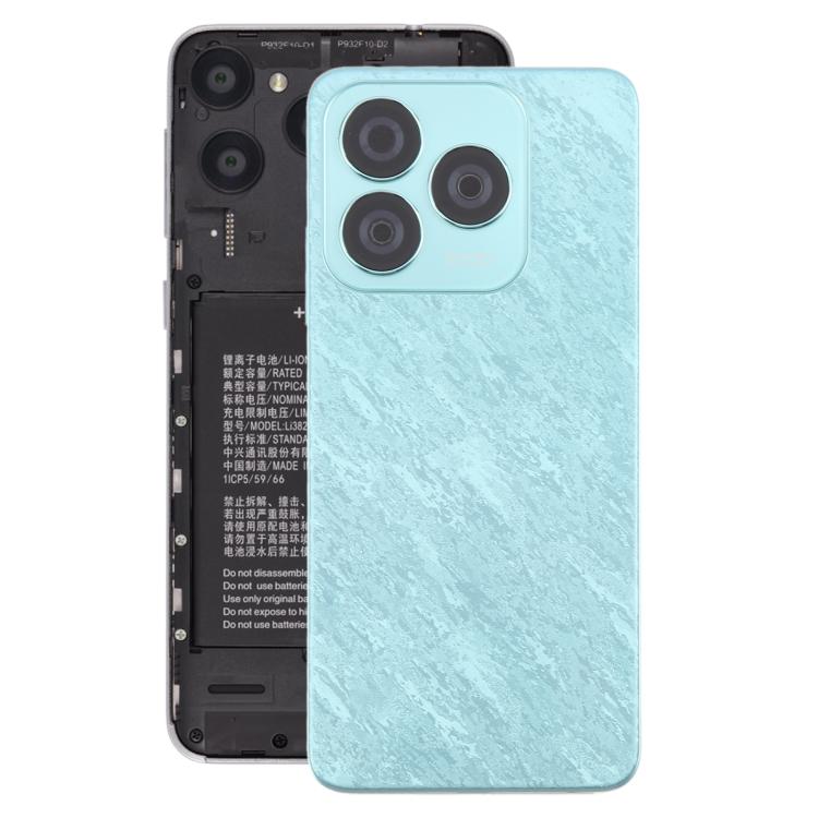For ZTE Blade A75 4G Z2359 Battery Back Cover with Middle Frame / Camera Lens Cover(Green) - free shipping - PMC TechLife - Order now!