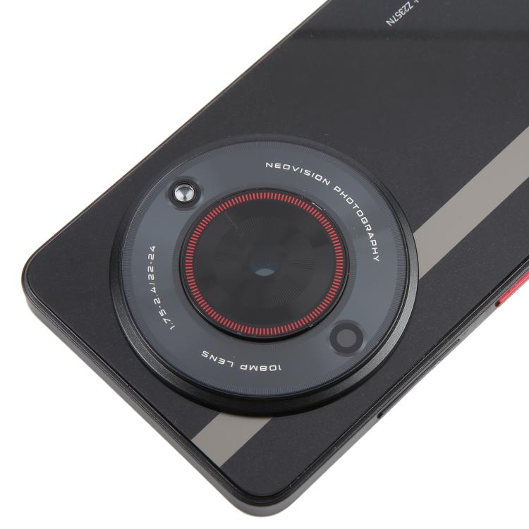 For ZTE nubia Focus Glass Battery Back Cover with Middle Frame / Camera Lens Cover(Black) - For ZTE by PMC TechLife | Online Shopping South Africa | PMC TechLife | Buy Now Pay Later Mobicred