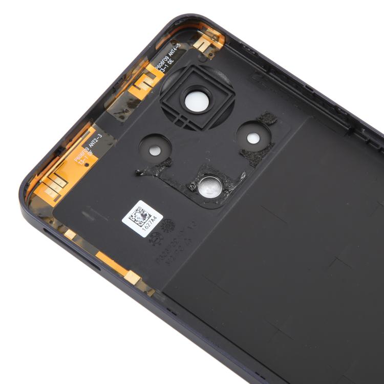 For ZTE Blade V50 Vita Battery Back Cover with Camera Lens Cover(Black) - For ZTE by PMC TechLife | Online Shopping South Africa | PMC TechLife | Buy Now Pay Later Mobicred