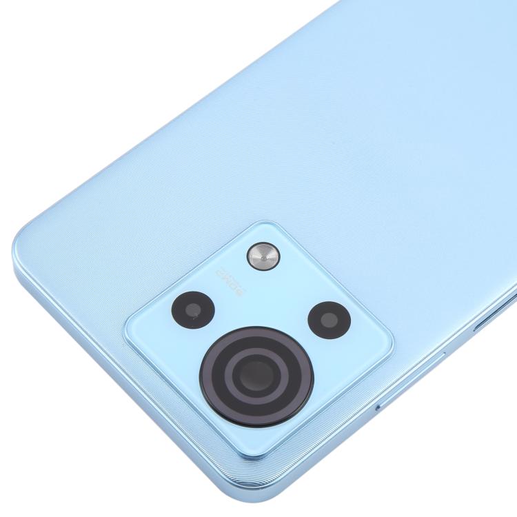 For ZTE Blade V50 Vita Battery Back Cover with Camera Lens Cover(Blue) - For ZTE by PMC TechLife | Online Shopping South Africa | PMC TechLife | Buy Now Pay Later Mobicred