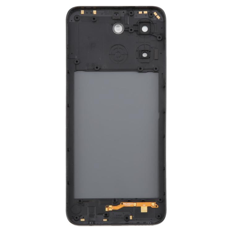 For ZTE Blade A55 Z2450 Battery Back Cover with Middle Frame / Camera Lens Cover(Black) - For ZTE by PMC TechLife | Online Shopping South Africa | PMC TechLife | Buy Now Pay Later Mobicred