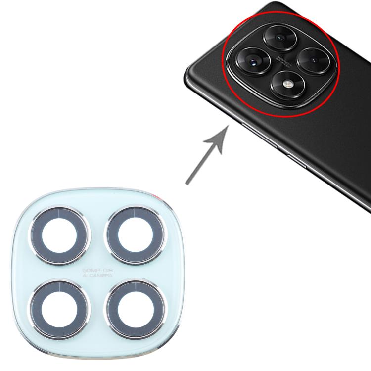 For Xiaomi Redmi Note 14 Pro 4G Original Rear Camera Lens Cover (Green) - Camera by PMc TechLife | Online Shopping South Africa | PMc TechLife | Buy Now Pay Later Mobicred