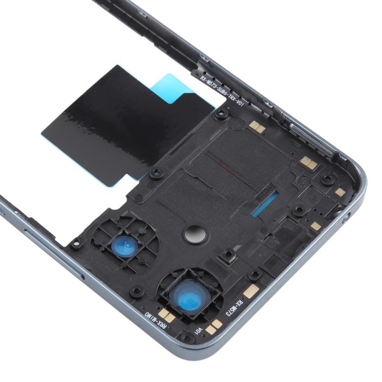 For Xiaomi Redmi 13C 5G Original Middle Frame Bezel Plate (Blue) - Frame Bezel Plate by PMc TechLife | Online Shopping South Africa | PMc TechLife | Buy Now Pay Later Mobicred