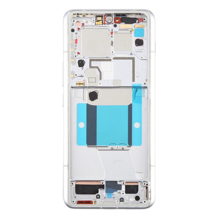 For Xiaomi 14 Ultra AMOLED Original LCD Screen Digitizer Full Assembly with Frame (Silver) - LCD Screen by PMc TechLife | Online Shopping South Africa | PMc TechLife | Buy Now Pay Later Mobicred