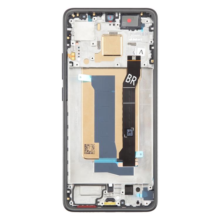 For Xiaomi Redmi Turbo 4 AMOLED Original LCD Screen Digitizer Full Assembly with Frame (Black) - free shipping - PMc TechLife - Order now!