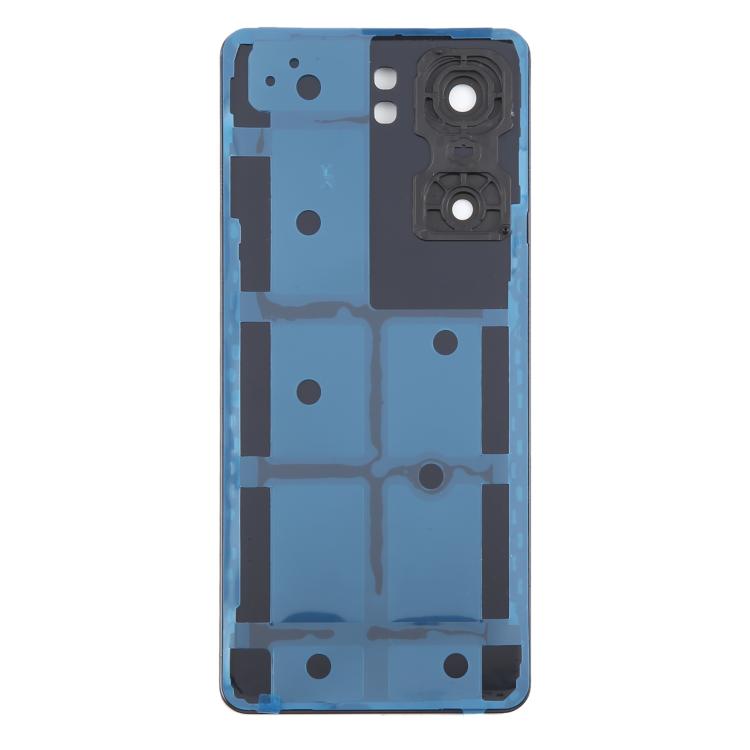 For vivo iQOO Neo9 Pro Battery Back Cover with Camera Lens Cover(Black) - Back Cover by PMc TechLife | Online Shopping South Africa | PMc TechLife | Buy Now Pay Later Mobicred