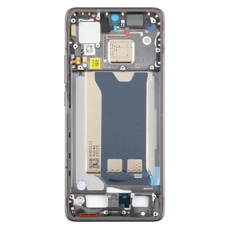 For Xiaomi Redmi K80 Original Middle Frame Bezel Plate (Black) - Frame Bezel Plate by PMc TechLife | Online Shopping South Africa | PMc TechLife | Buy Now Pay Later Mobicred