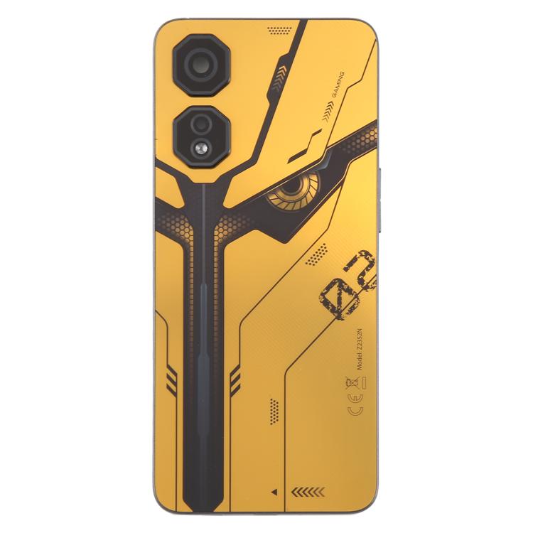 For ZTE nubia Neo 2 Z2352N Plastic Battery Back Cover with Camera Lens Cover(Yellow) - For ZTE by PMc TechLife | Online Shopping South Africa | PMc TechLife | Buy Now Pay Later Mobicred