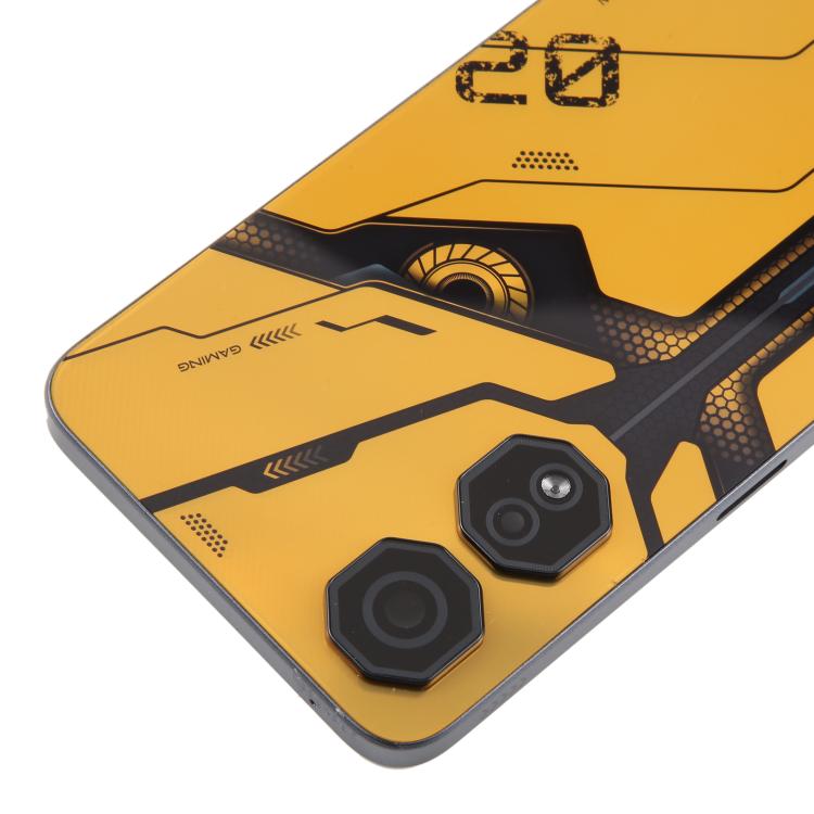 For ZTE nubia Neo 2 Z2352N Plastic Battery Back Cover with Camera Lens Cover(Yellow) - For ZTE by PMc TechLife | Online Shopping South Africa | PMc TechLife | Buy Now Pay Later Mobicred