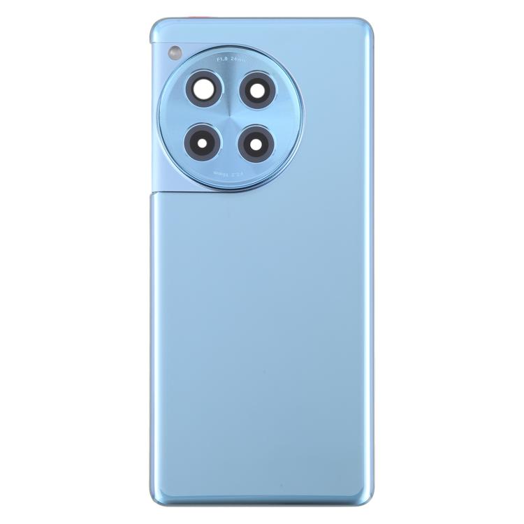 For OnePlus 12R Back Cover with Camera Lens Cover(Blue) - free shipping - PMc TechLife - Order now!