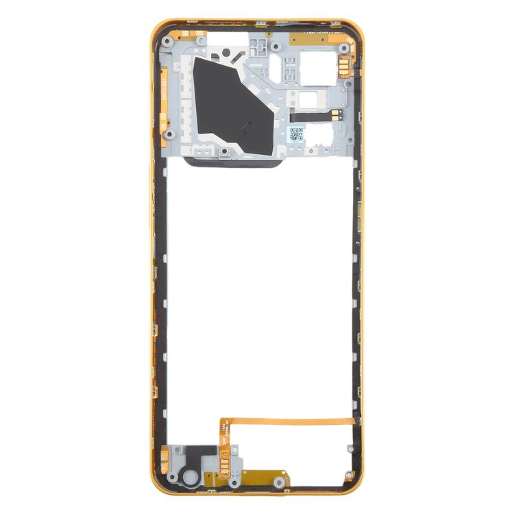 For ZTE nubia Neo 3 Plastic Middle Frame Bezel Plate (Gold) - free shipping - PMC TechLife - Order now!