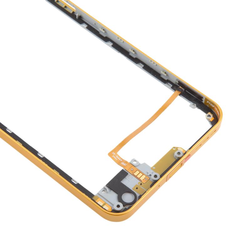For ZTE nubia Neo 3 Plastic Middle Frame Bezel Plate (Gold) - free shipping - PMC TechLife - Order now!