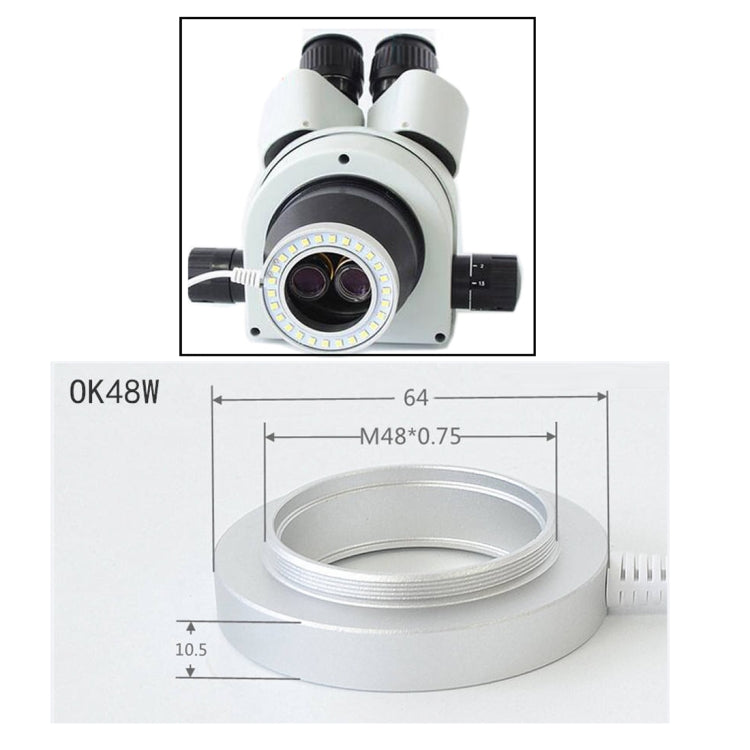 LED Ring Light Source for Microscope - free shipping - PMc TechLife - Order now!