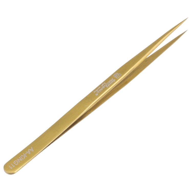 Mechanic AA King11 Straight Precision Stainless Steel Tweezers - Tweezers by MECHANIC | Online Shopping South Africa | PMC Jewellery | Buy Now Pay Later Mobicred