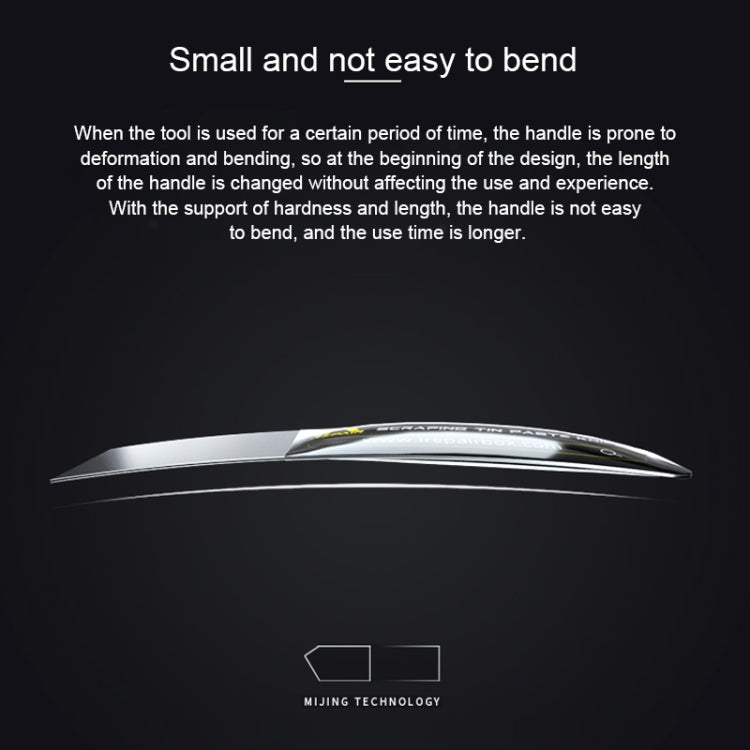 Mijing 2 in 1 Non Magnetic Svraping Tin Knife - free shipping - PMC TechLife - Order now!