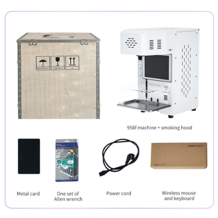TBK 958F 20W 1064nm Automatic Separate Laser Separator, EU Plug - free shipping - PMC Jewellery - Order now!