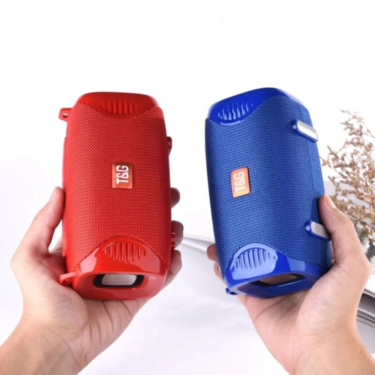 T&G TG532 10W Wireless Bluetooth Speaker Waterproof Portable Outdoor Mini Column Box Loudspeaker with FM Radio(Black) - Desktop Speaker by T&G | Online Shopping South Africa | PMC TechLife | Buy Now Pay Later Mobicred