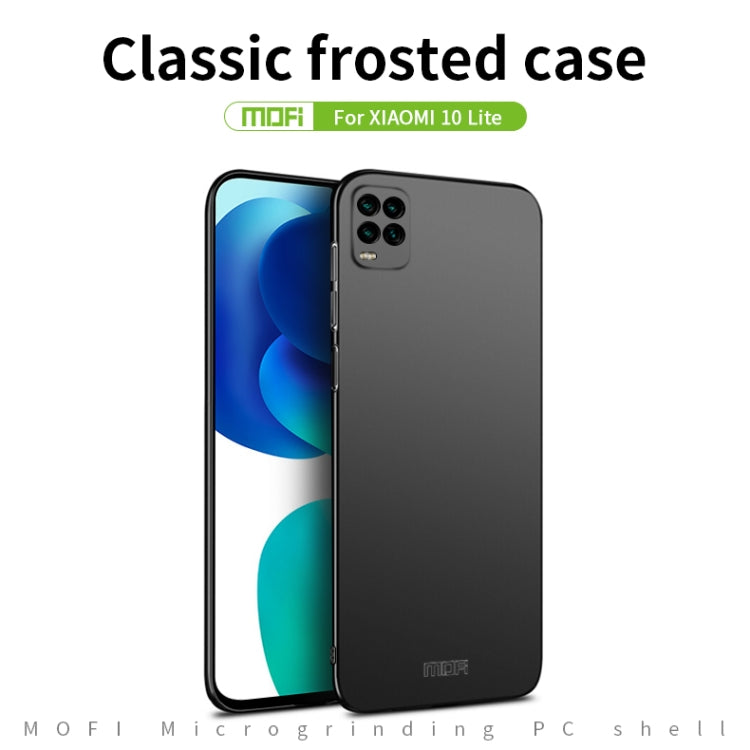 For Xiaomi Mi 10 Lite MOFI Frosted PC Ultra-thin Hard Case(Red) - Xiaomi Cases by MOFI | Online Shopping South Africa | PMC Jewellery