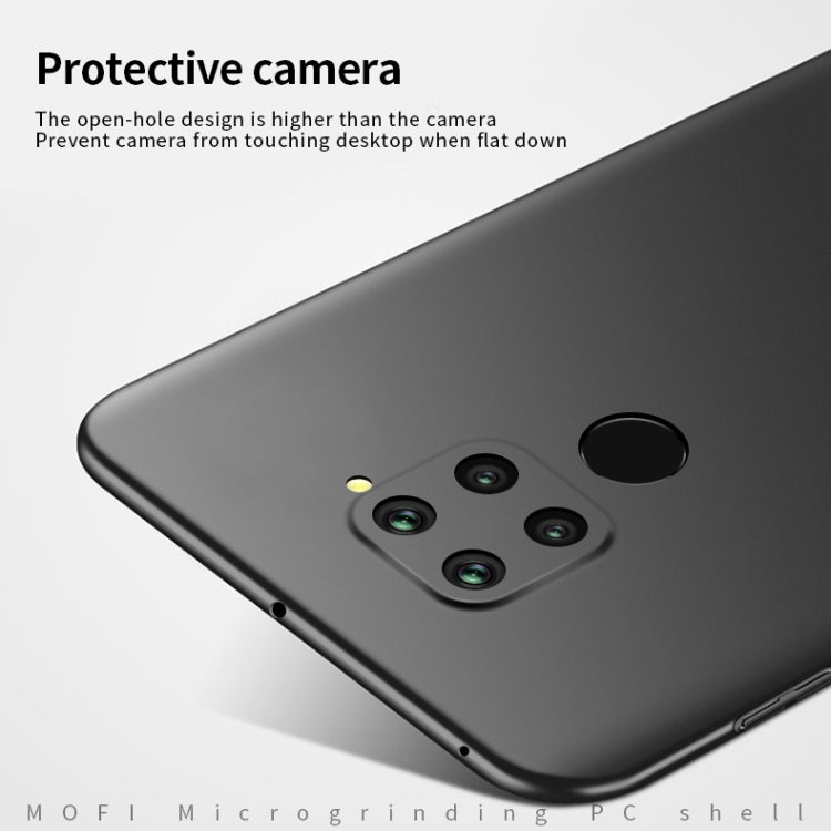 For Xiaomi Redmi 10X 4G MOFI Frosted PC Ultra-thin Hard Case(Black) - Xiaomi Cases by MOFI | Online Shopping South Africa | PMC Jewellery