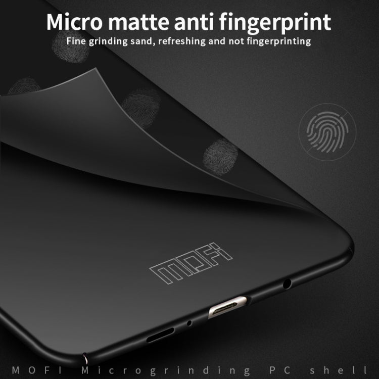 For Xiaomi RedMi Note9S/Note9Pro  MOFI Frosted PC Ultra-thin Hard C(Black) - Xiaomi Cases by MOFI | Online Shopping South Africa | PMC TechLife | Buy Now Pay Later Mobicred