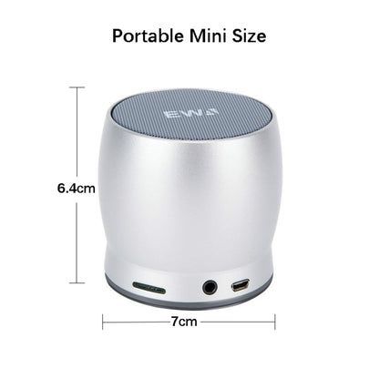 EWA A150 Portable Mini Bluetooth Speaker Wireless Hifi Stereo Strong Bass Music Boom Box Metal Subwoofer, Support Micro SD Card & 3.5mm AUX(Blue) - Desktop Speaker by EWA | Online Shopping South Africa | PMC Jewellery | Buy Now Pay Later Mobicred