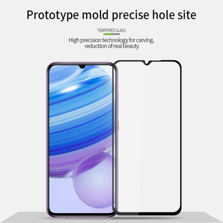 For Xiaomi RedMi 10X 5G MOFI 9H 2.5D Full Screen Tempered Glass Film(Black) - free shipping - PMC TechLife - Order now!