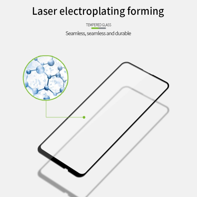 For Huawei Y7P MOFI 9H 2.5D Full Screen Tempered Glass Film(Black) - Huawei Tempered Glass by MOFI | Online Shopping South Africa | PMC TechLife | Buy Now Pay Later Mobicred