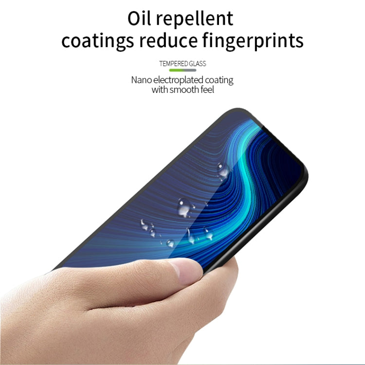 For Huawei Honor X10 MOFI 9H 2.5D Full Screen Tempered Glass Film(Black) - free shipping - PMC TechLife - Order now!