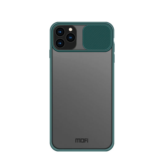 For iPhone 11 Pro MOFI Xing Dun Series Translucent Frosted PC + TPU Privacy Anti-glare Shockproof All-inclusive Protective Case(Green) - iPhone 11 Pro Cases by MOFI | Online Shopping South Africa | PMC Jewellery