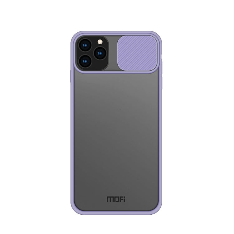 For iPhone 11 Pro MOFI Xing Dun Series Translucent Frosted PC + TPU Privacy Anti-glare Shockproof All-inclusive Protective Case(Purple) - iPhone 11 Pro Cases by MOFI | Online Shopping South Africa | PMC Jewellery