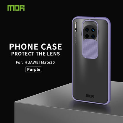 For Huawei Mate 30 MOFI Xing Dun Series PC + TPU Anti-peep Waterproof And Anti-drop All-inclusive Protective Shell, Translucent Frosted(Purple) - Huawei Cases by MOFI | Online Shopping South Africa | PMC Jewellery