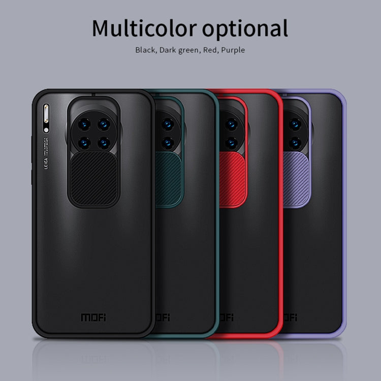 For Huawei Mate 30 Pro MOFI Xing Dun Series PC + TPU Anti-peep Waterproof And Anti-drop All-inclusive Protective Shell, Translucent Frosted(Black) - Huawei Cases by MOFI | Online Shopping South Africa | PMC Jewellery